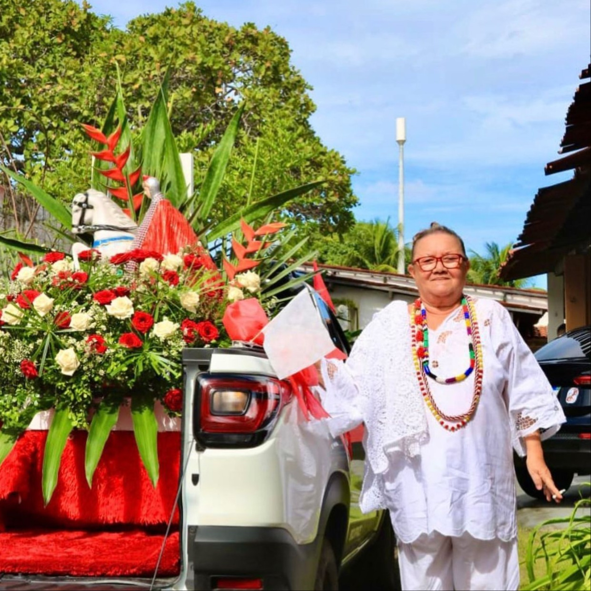 Dulcimar, mãe de santo de Ogum, tem uma trajetória de 60 anos dedicados à religião. Dulcimar, mãe de santo de Ogum, tem uma trajetória de 60 anos dedicados à religião.