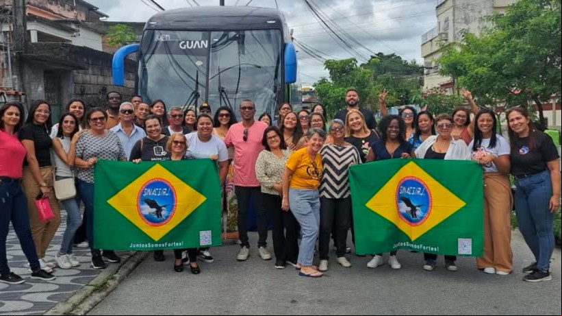 Diversas caravanas foram para Brasília participar das manifestações e discussões
