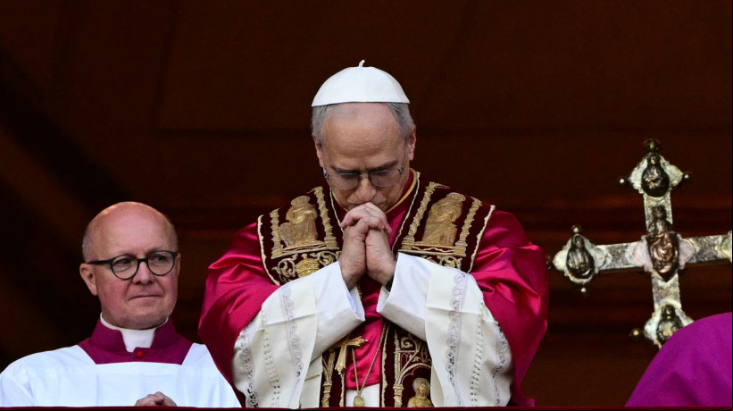 Papa Leão XIV, o cardeal americano Robert Francis Prevost