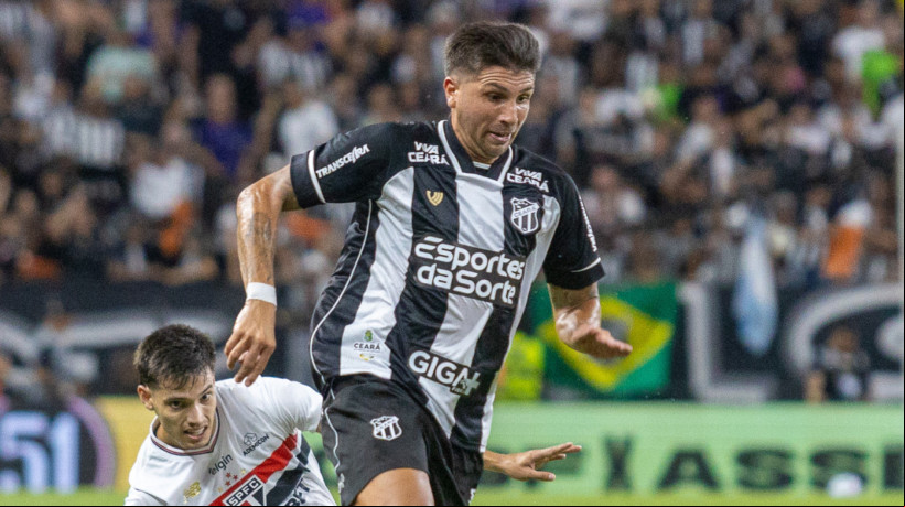 Lucas Mugni é um dos destaques do Ceará em 2025