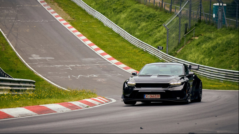 Ford Mustang GTD supera o prÃ³prio recorde em NÃ¼rburgring, na Alemanha

 