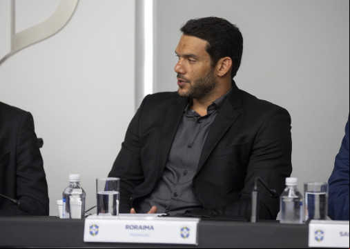 Samir Xaud, vice-presidente da Federação Roraimense de Futebol, será chapa única
