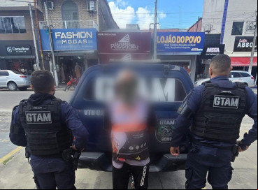 Prisão aconteceu pelo Grupamento Tático Motorizado (Getam), da Guarda Municipal de Pacajus 