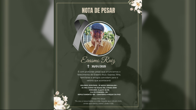 Morre professor Erasmo Ruiz, docente de cursos da área de saúde da Uece